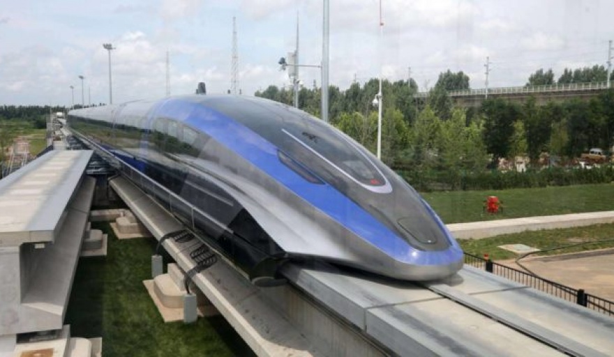 Comó son los nuevos trenes "voladores" que desarrolla China