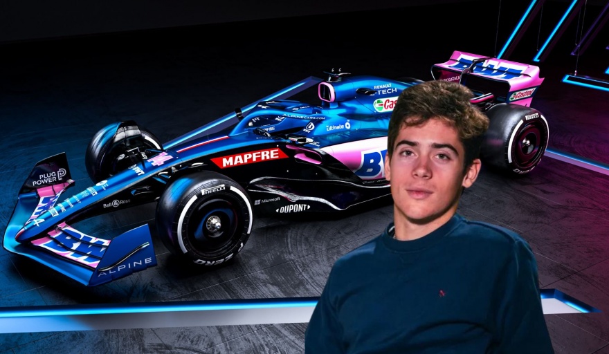 Colapinto a Alpine: sus sponsors renuevan respaldo