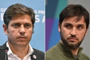 Axel Kicillof y Nacho Torres se mostraron juntos en Rawson