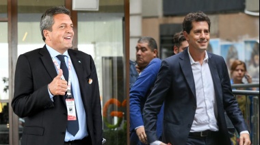 Massa y "Wado" de Pedro participaron de una cumbre en el CCK