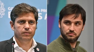 Axel Kicillof y Nacho Torres se mostraron juntos en Rawson