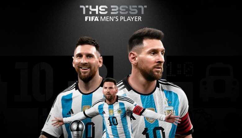 Messi nuevamente es reconocido con el premio The Best