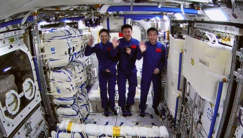 Récord de tiempo interrumpido en el espacio para un astronauta chino