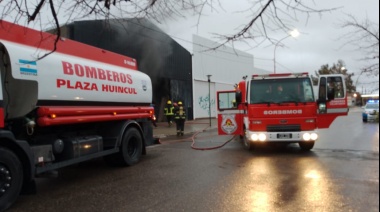 Incendio en un depósito de Vía Cargo en Cutral Co