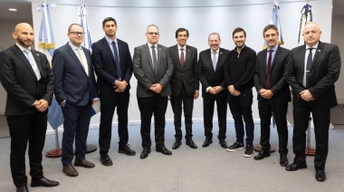 El gobernador Torres firmó un convenio con el CFI para llevar adelante un Plan Integral de Desarrollo Hídrico en la provincia