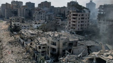 A pesar de la advertencia de Hamas, Israel lanzó una devastadora contraofensiva en diferentes ciudades en Gaza