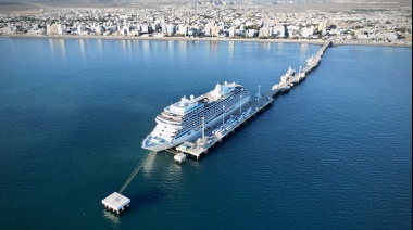 Temporada de Cruceros: El Seven Seas Splendor arribó a Puerto Madryn