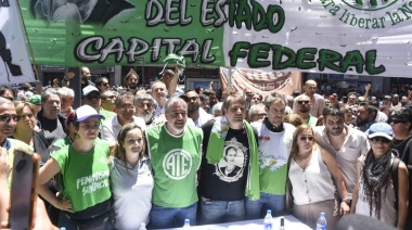 ATE presentó un amparo contra el DNU de Milei y Rodolfo Aguiar confía que la Justicia le pondrá un freno