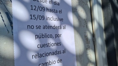 Polémico cierre de la Municipalidad de Plaza Huincul en medio de la transición