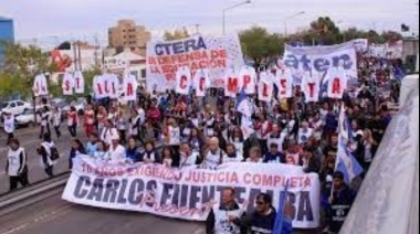 Este martes no habrá clases por un paro docente en la mayoría de las escuelas de la Provincia