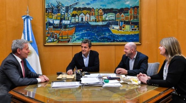 Arcioni se reunió con Sergio Massa para avanzar en proyectos clave para el desarrollo productivo de Chubut