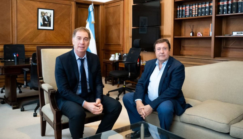 Weretilneck felicitó a Santilli por su designación al frente de la Jefatura de Gabinete de la Nación