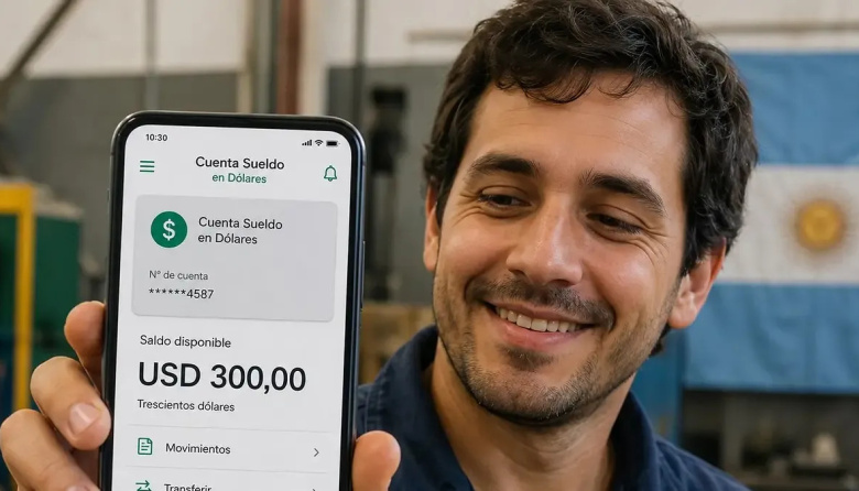 El Gobierno habilitó cuentas sueldo en dólares