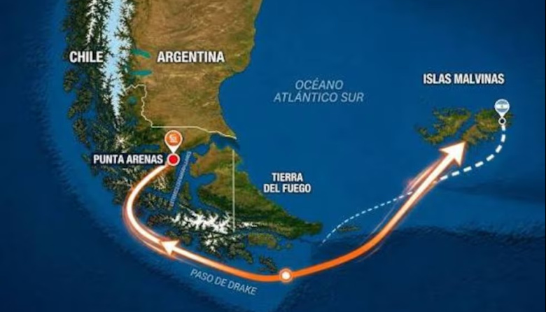 Malvinas: Punta Arenas acelera los negocios y Chile defiende la nueva conexión con las islas