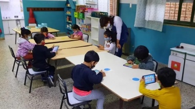 La educación inicial comenzó con todo su agrupamiento la vuelta a las escuelas