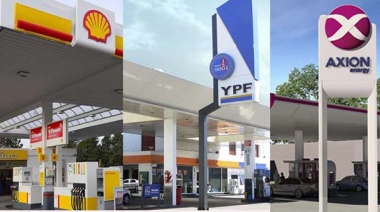 YFP, Axion y Shell aumentaron las naftas y el gasoil en un 12%
