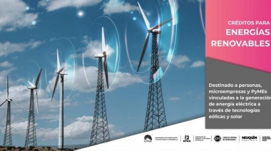 La provincia gestionó un financiamiento para energías renovables