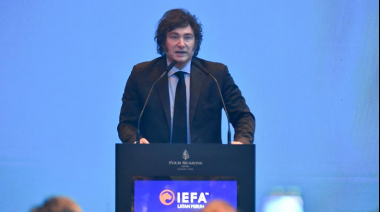 Javier Milei anunció en el IEFA Latam Forum que "van a caer 70 mil contratos públicos más"