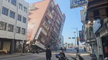 Un terremoto en Taiwan causó la muerte de 9 personas y más de 800 heridos