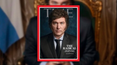 Milei encabeza la nueva portada de la revista Time