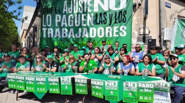 ATE realiza protestas en Viedma, Bariloche y Roca