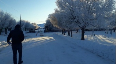 Mencué, el pueblo más helado de la Argentina: vecinos registraron -26°C en plena ola polar