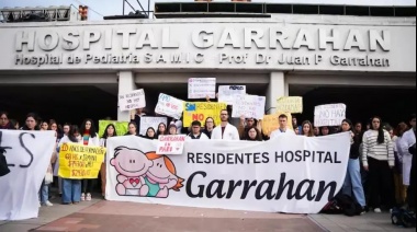 Denuncian el cierre encubierto de residencias por parte del Gobierno Nacional en la pediatría del Hospital Garrahan