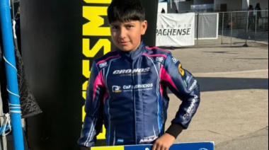Vicente Aguilar, el neuquino de 12 años que ya es bicampeón argentino de karting