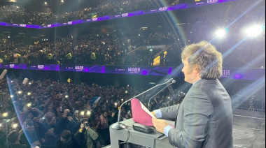 Eduardo Kovalivker financia el acto de Javier Milei en el Movistar Arena