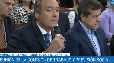 Martín Soria denunció arbitrariedades en el Senado y anticipó la judicialización del debate por la reforma laboral