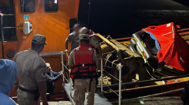 Intensa búsqueda en el Golfo San Matías tras el hundimiento del pesquero Heleno A