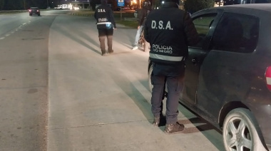 La videovigilancia permitió interceptar dos motos y recuperar un vehículo robado en Cipolletti