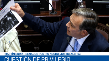 Soria explotó contra Milei en el Senado: “El único desestabilizado es el presidente”