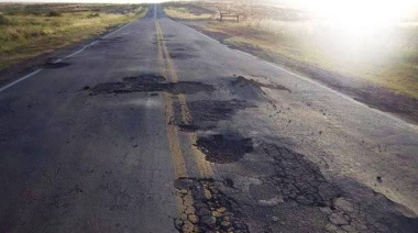Con la Ruta 151 destruida, intendentes apuntan a Milei por la falta de obras