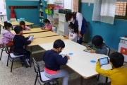 La educación inicial comenzó con todo su agrupamiento la vuelta a las escuelas