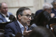 Todas las miradas en Agustín Domingo en la votación por el veto al financiamiento universitario