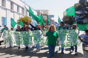 ATE y CTA paran cinco días en áreas clave de Chubut