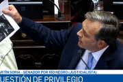 Soria explotó contra Milei en el Senado: “El único desestabilizado es el presidente”