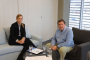 Weretilneck y María Emilia Soria se reunieron en Cipolletti por el tema de obras demoradas