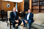 Weretilneck felicitó a Santilli por su designación al frente de la Jefatura de Gabinete de la Nación