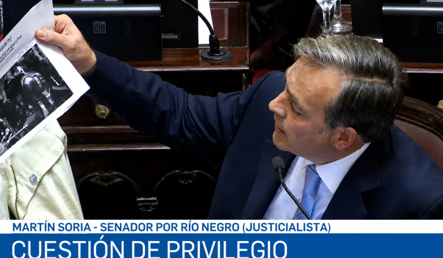 Soria explotó contra Milei en el Senado: “El único desestabilizado es el presidente”